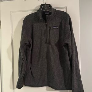 Patagonia Better Sweater 1/4 Zip Fleece Heather Blue